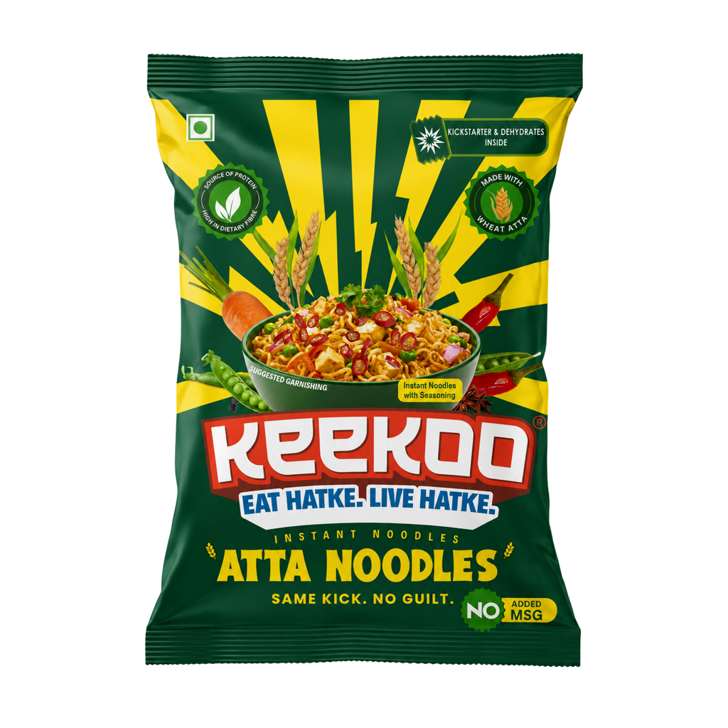 Keekoo Veg Atta Noodles High in Dietary Fiber