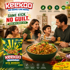 Keekoo Veg Atta Noodles High in Dietary Fiber