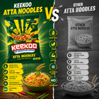 Keekoo Veg Atta Noodles High in Dietary Fiber
