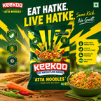 Keekoo Veg Atta Noodles High in Dietary Fiber