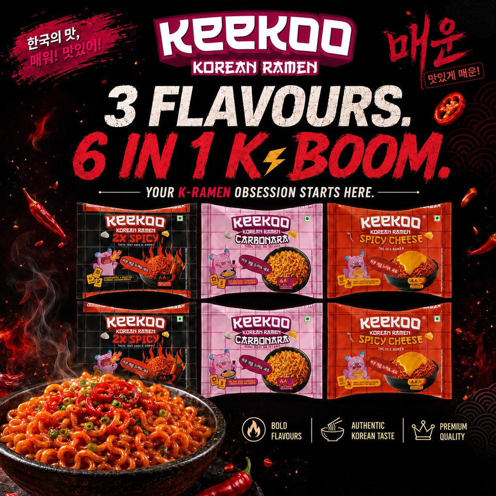 Premium Korean Ramen 6 in 1