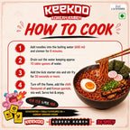 Keekoo Korean Ramen – 2x Spicy | 5-in-1 Pack