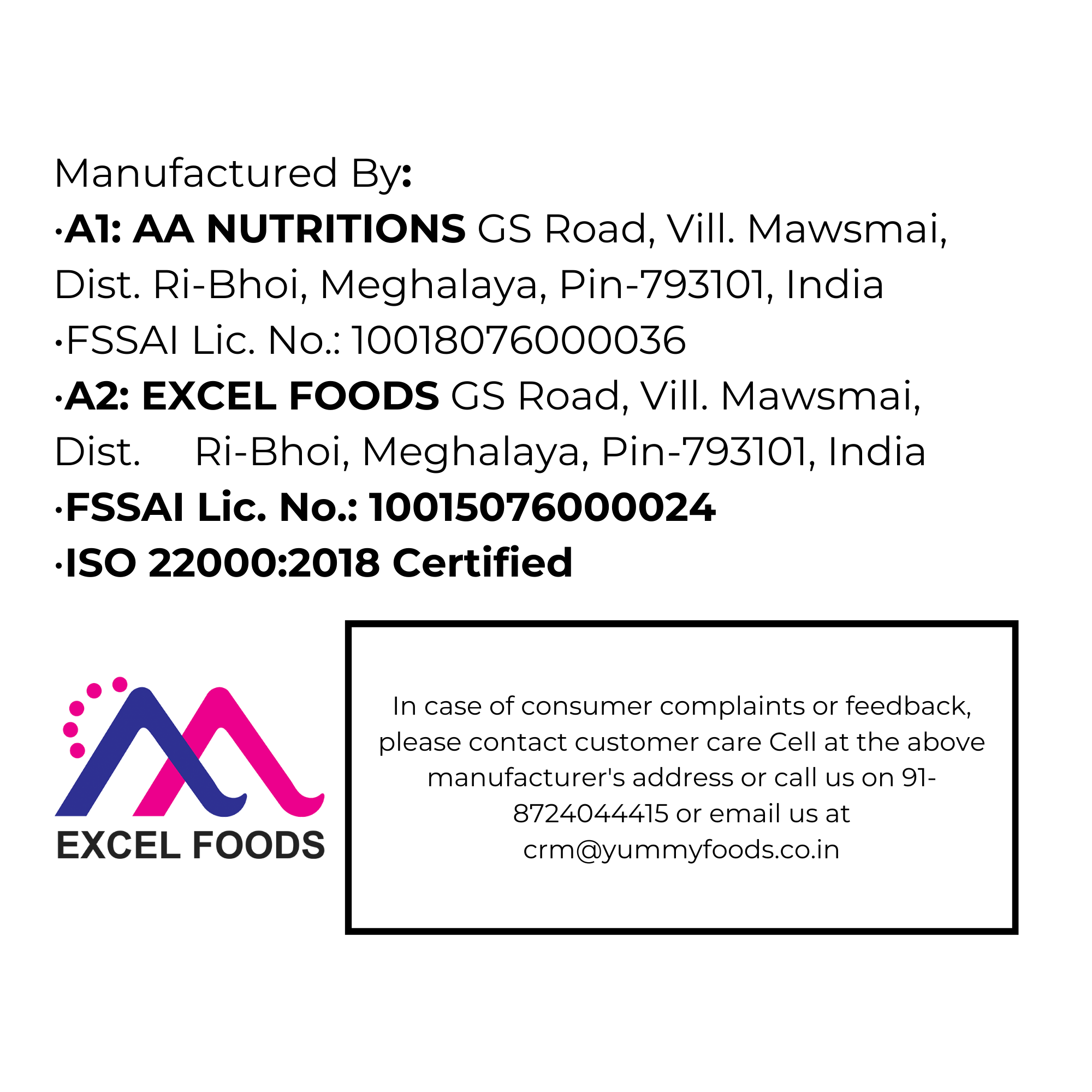 8906183260113 FACTORY DETAILS